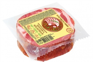 Шейка Иней Медовая копчено-вареная вакуумная упаковка 300г