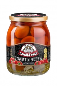 Томаты Скатерть Самобранка черри маринованные 720мл