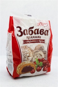 Пряники Забава с клюквенным вкусом 300г