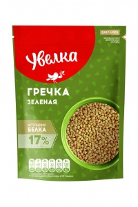 Крупа гречневая Увелка зеленая 450г