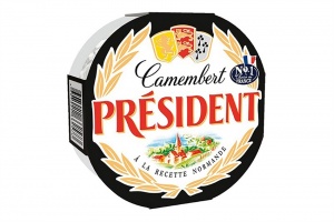 Сыр Президент Камамбер мягкий с белой плесенью 45% 125г