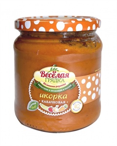 Икра кабачковая  Веселая Грядка ст/б 460г