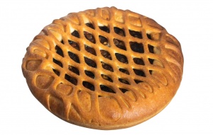 Пирог постный с сухофруктами и грецким орехом 1000г