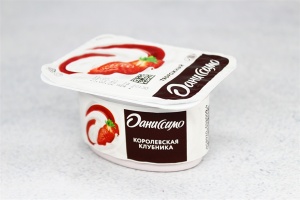 Продукт творожный Даниссимо королевская клубника 5,6% 130г