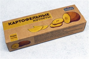 Котлеты картофельные замороженные 450г