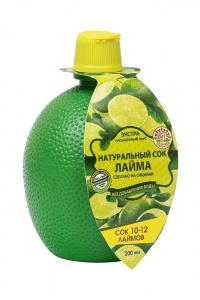 Сок Азбука продуктов лайма натуральный 200мл