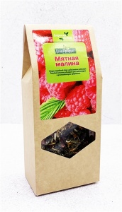 Чай Гринпродукт Мятная малина 60г