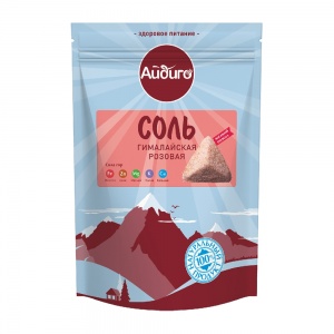 Соль Айдиго Гималайская розовая мелкая д/п 400г