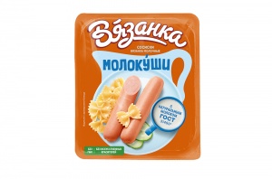 Сосиски Вязанка Молокуши молочные 450г