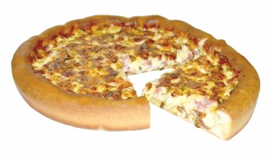 Пицца Мясное ассорти 700г