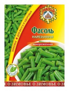 Фасоль стручковая Зимовье замороженная 400г