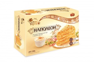 Торт Черемушки Наполеон 310г