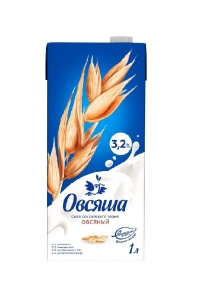 Напиток Овсяша овсяный 3,2% 1л