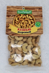 Орехи Гринпродукт кешью жареный 100г