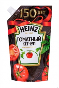Кетчуп Хайнц томатный д /п 320г