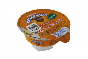 Крем твор. Северяша ваниль 10% пл/ст 150г