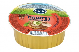 Паштет Перва говяжья печень 95г