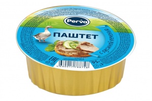 Паштет Перва гусиная печень 95г