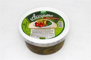 Ассорти Черри и корнишоны 500 г