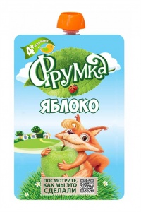 ДП Пюре Фрумка яблоко 90г