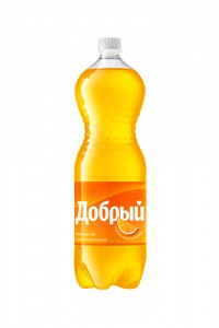 Напиток Добрый Апельсин газированный 1,5л ПЭТ