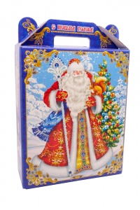 Упаковка Коробка Снежный праздник с анимацией