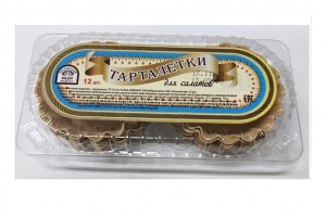 Тарталетки салатные 12шт 50г