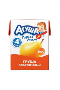 ДП Сок Агуша Груша 0,2л