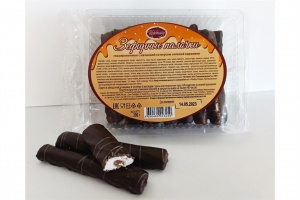 Палочки зефирные Кофетайм вкус соленая карамель шоколад200г