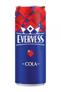 Напиток Эвервесс Кола безалкогольная сильногазированная  0.33л