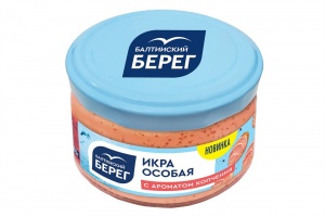 Икра Особая Балтийский берег с ароматом  копчения 180г
