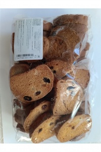 Сухари с изюмом 400г Пинега