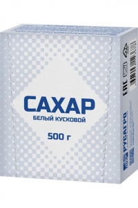 Сахар белый кусковой 500г