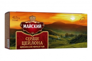Чай Майский Сердце Цейлона 1,7г*25пак