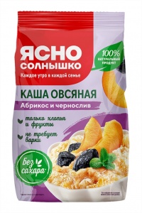 Каша Ясно Солнышко абрикос с черносливом 300г