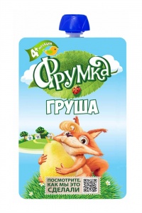 Пюре Фрумка груша 90г