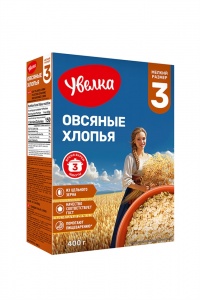 Хлопья Увелка 3 минуты 400г