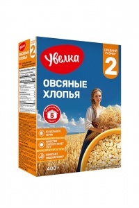 Хлопья Увелка 5 минут 400г