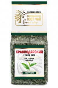 Чай Краснодарский Зеленый ручной сбор м/у 100г
