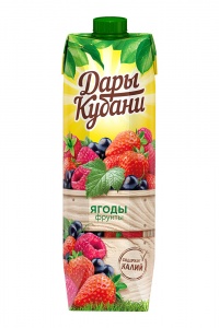 Нектар Дары Кубани ягоды и фрукты 0,95л