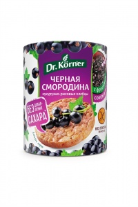 Хлебцы Др Кернер Кукурузно-рисовые с черной смород без сахара 90г