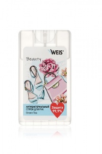 Спрей антибактериальный для рук Вейс зеленый чай 20мл