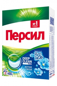 Порошок стиральный Персил Свежесть Вернеля 450гр
