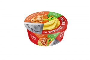Пюре Бизнес Меню кура приравы с овощами 110г
