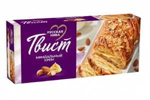 Рулет Русская Нива Твист Миндальный крем 300г