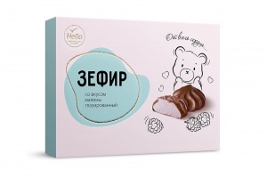 Зефир Нева со вкусом малины глазированный 185г