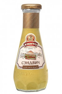 Соус Кинто горчичный сэндвич 280гр