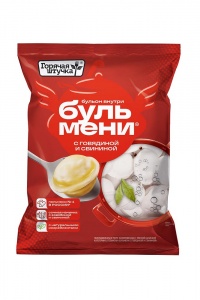Пельмени Бульмени Горячая штучка свинина и говядина 400г