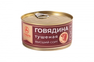 Говядина тушёная Стрела ГОСТ высший сорт 325г ж/б