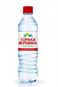 Вода Горная вершина газированная 0,5л